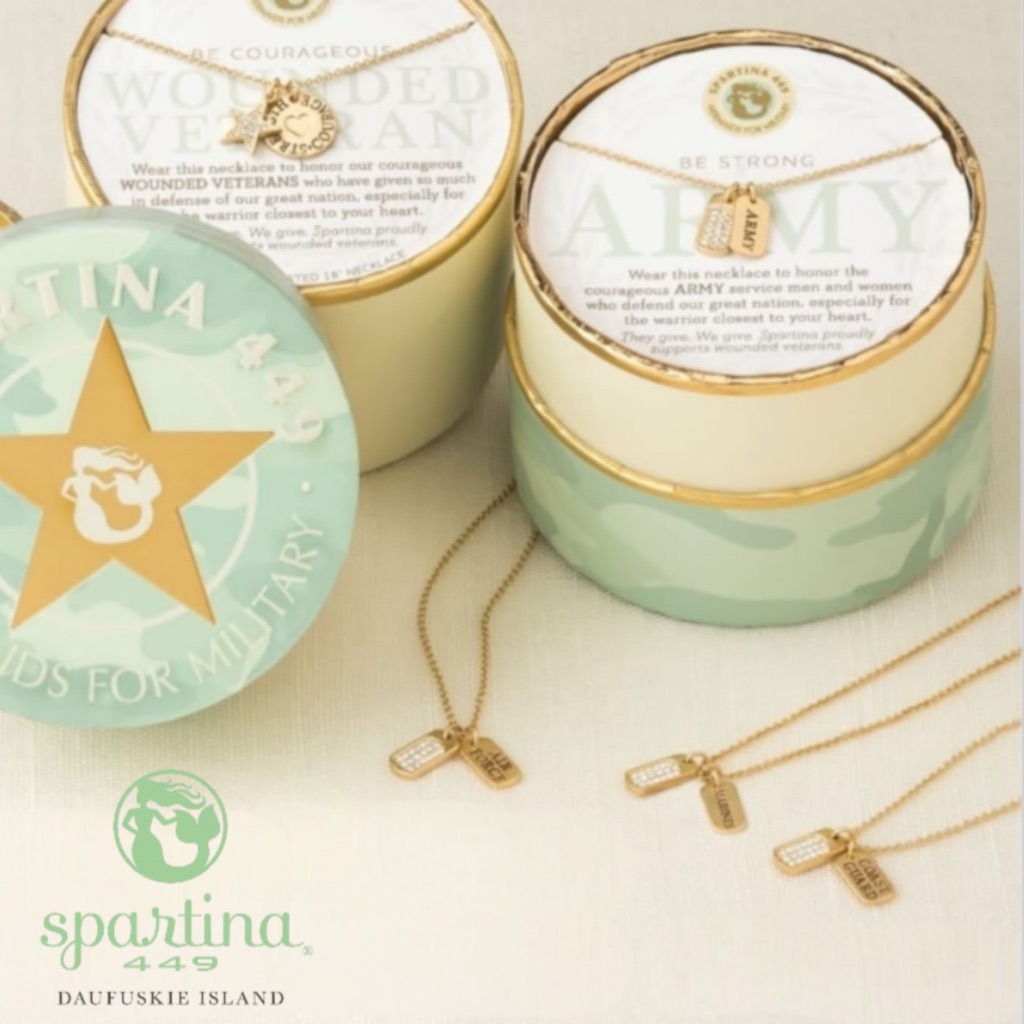 Spartina 449 Mermaids For Military Navy Dog Tags Necklace 48$